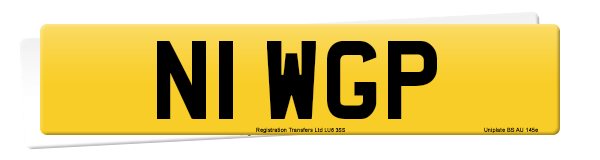 Registration number N1 WGP